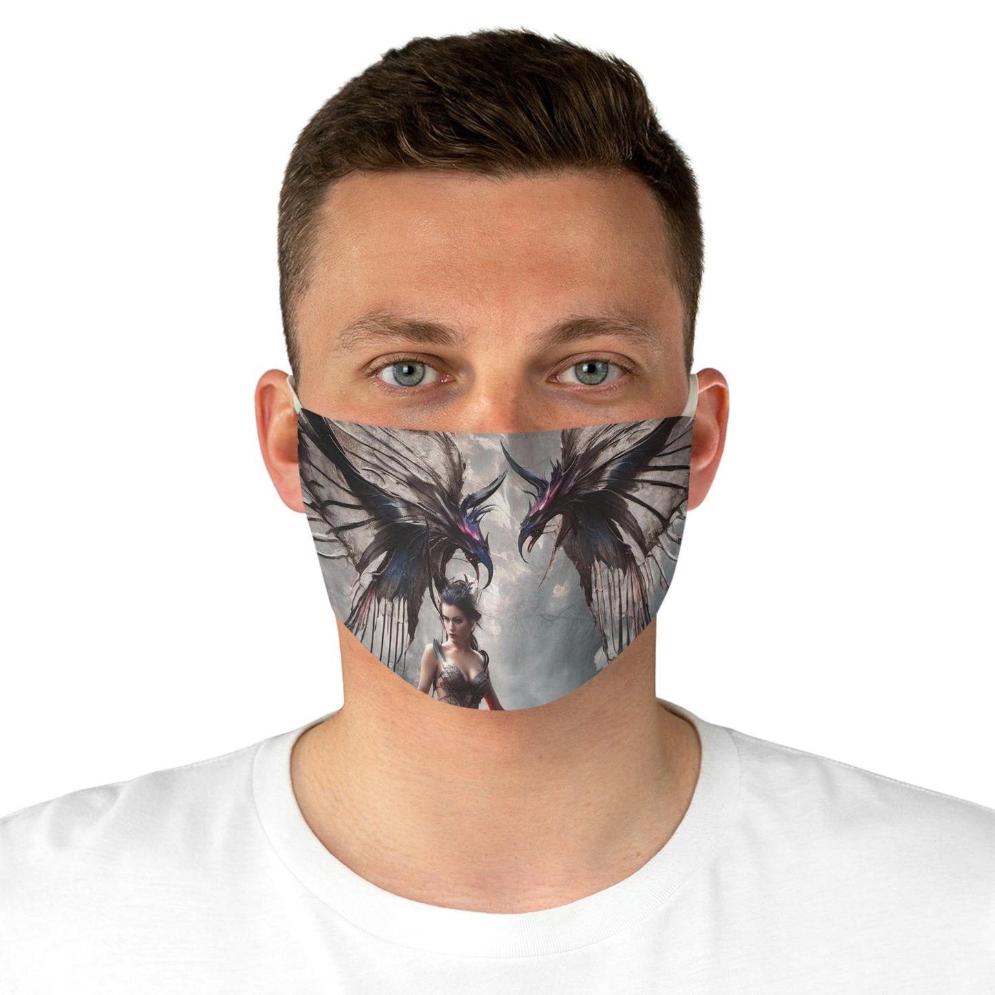 Mythic Birds Fabric Face Mask