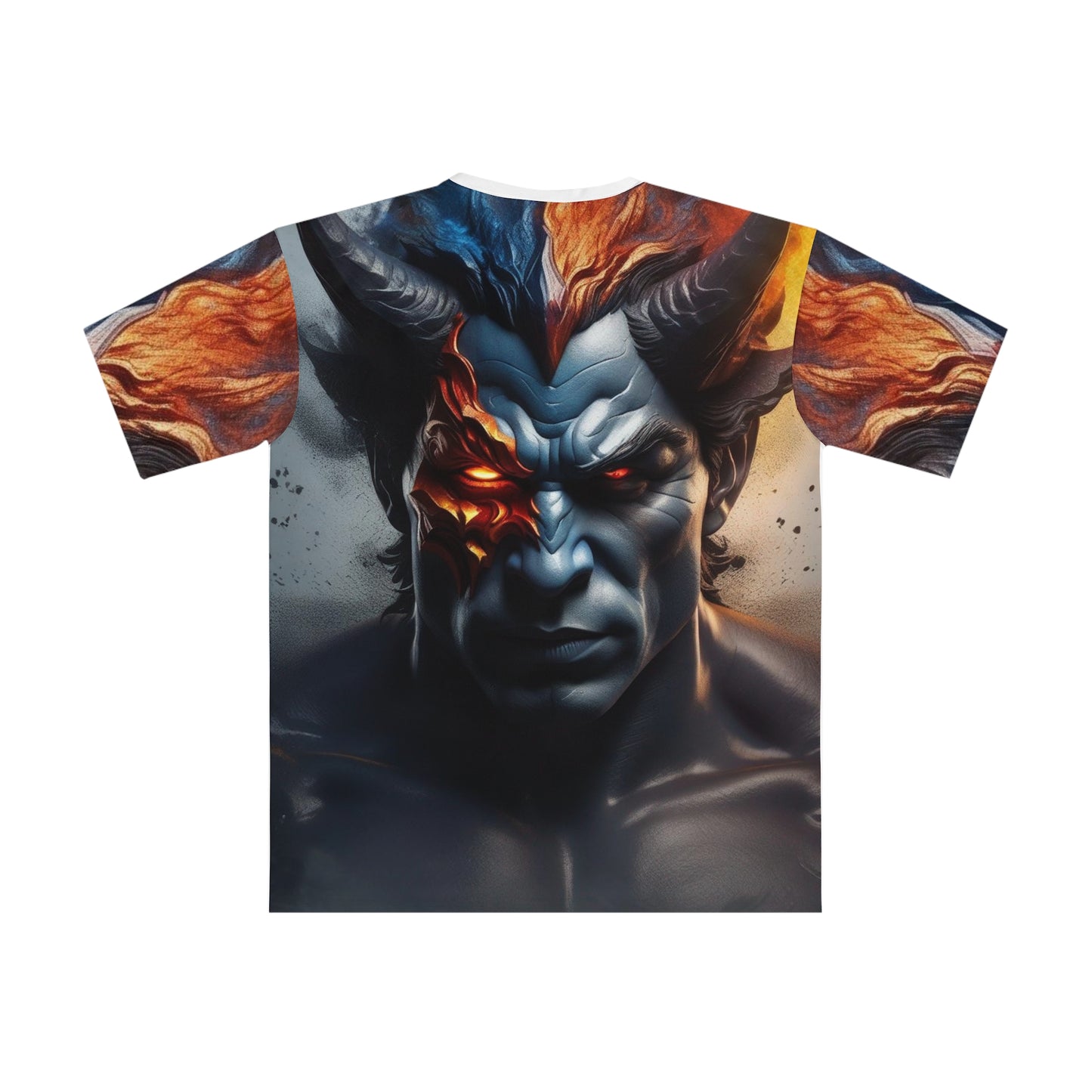 Demon within Men's Loose T-shirt (AOP)