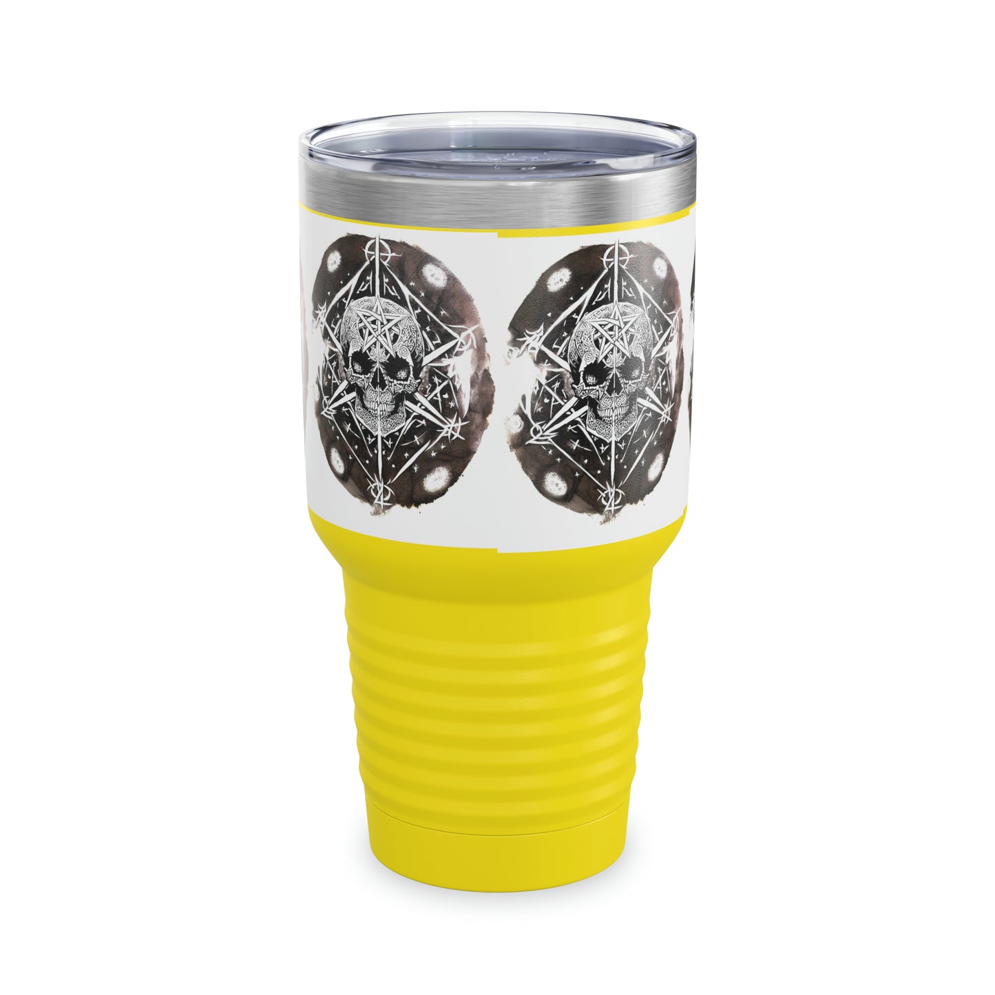 Pentagram Skull Ringneck Tumbler, 30oz