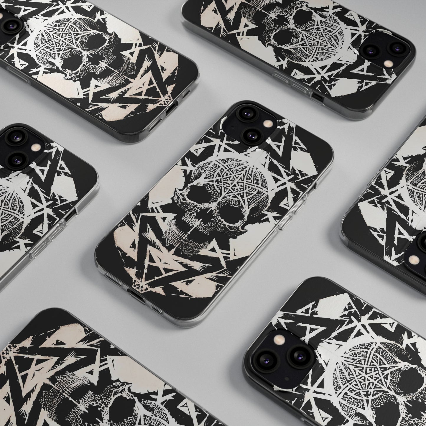 Skull Soft Phone Cases