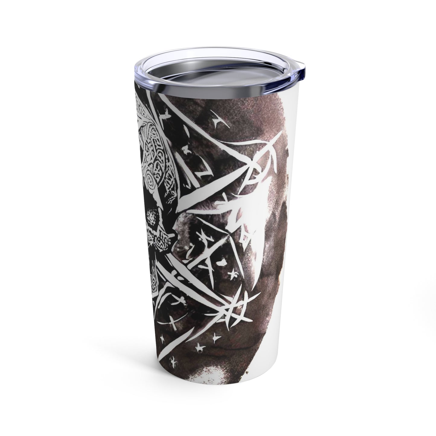 Pentagram Skull Tumbler 20oz