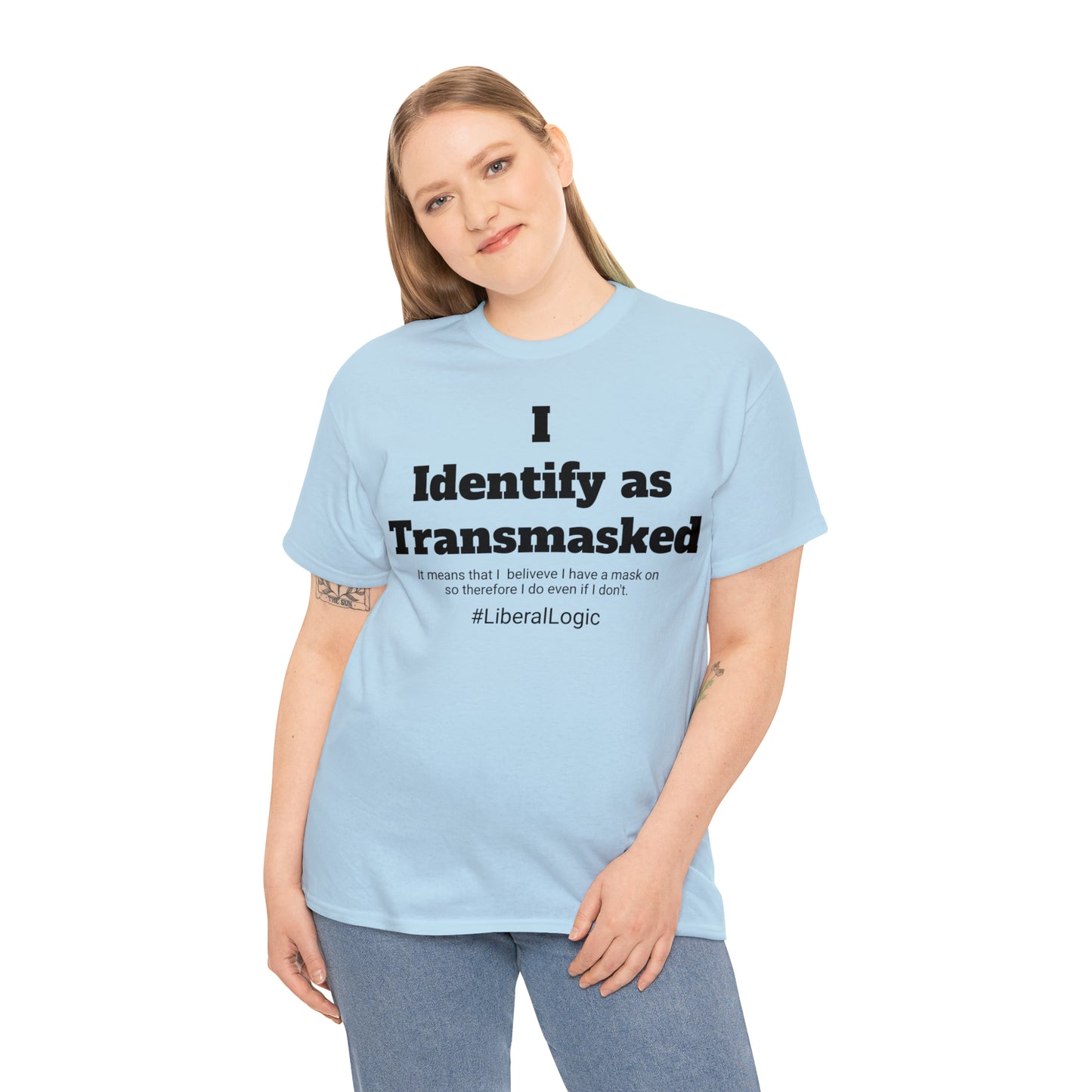 Transmasked Unisex Heavy Cotton Tee