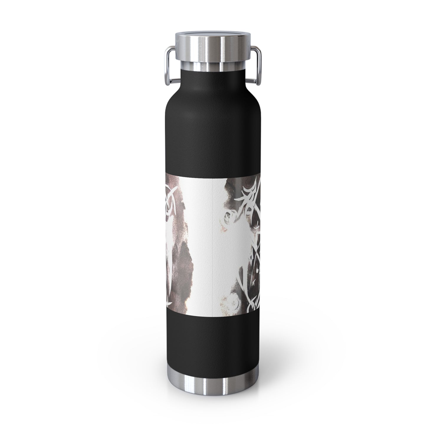 Pentagram Skull Copper Vacuum Insulated Bottle, 22oz