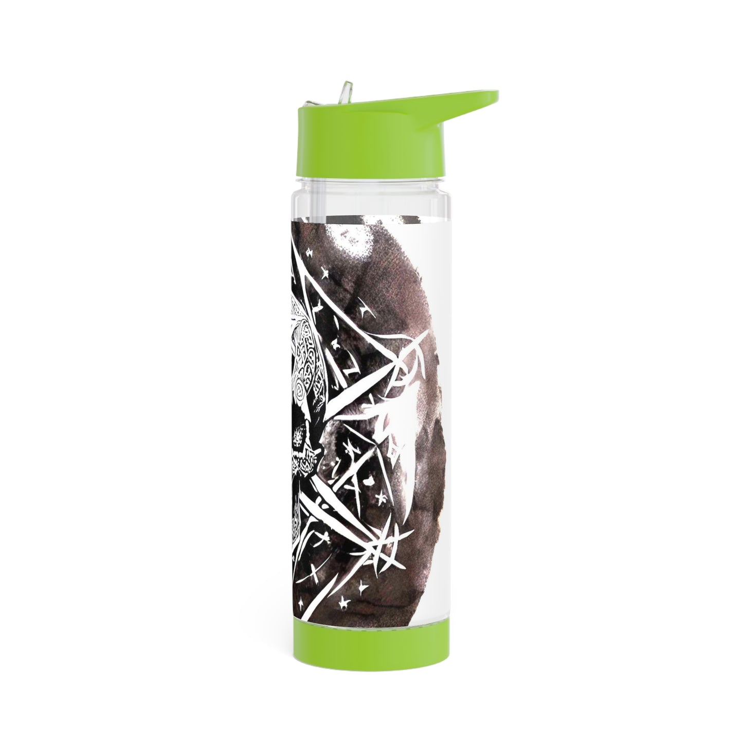 Pentagram Skull Infuser Water Bottle