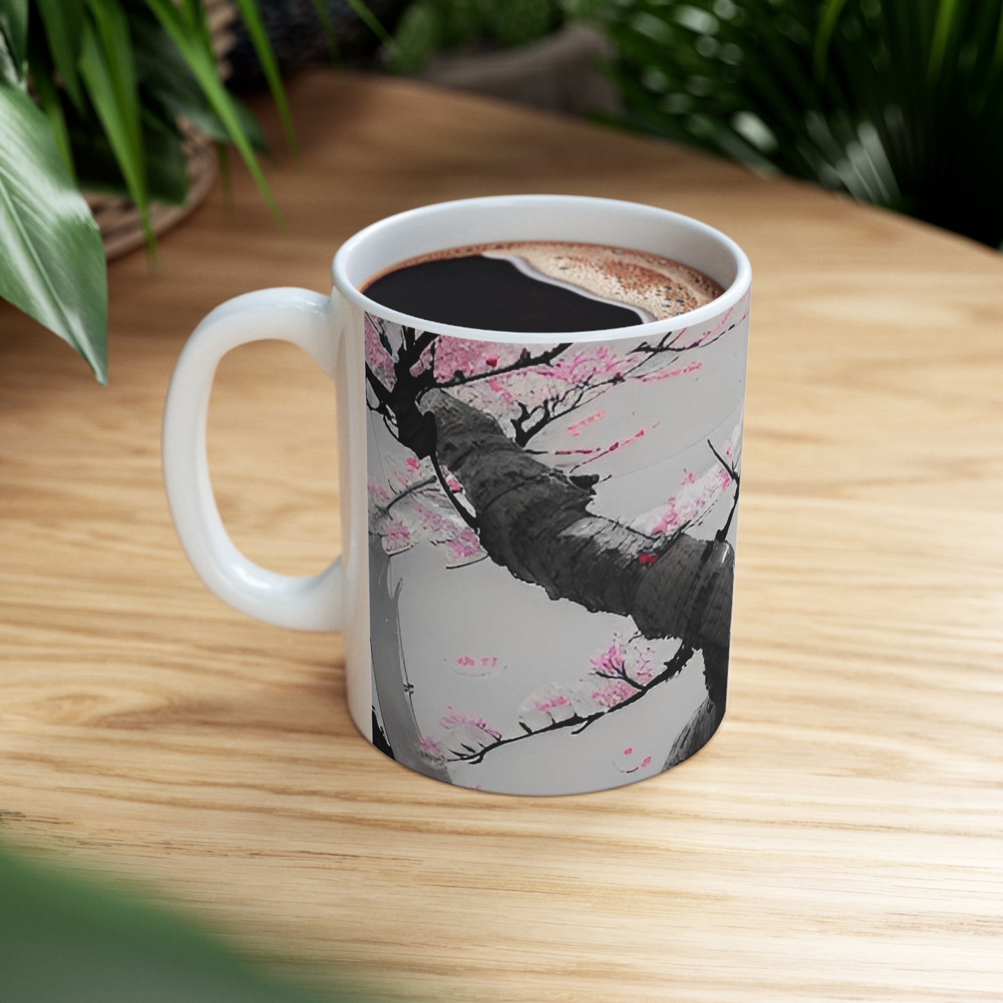 Cherry blossum Ceramic Mug 11oz