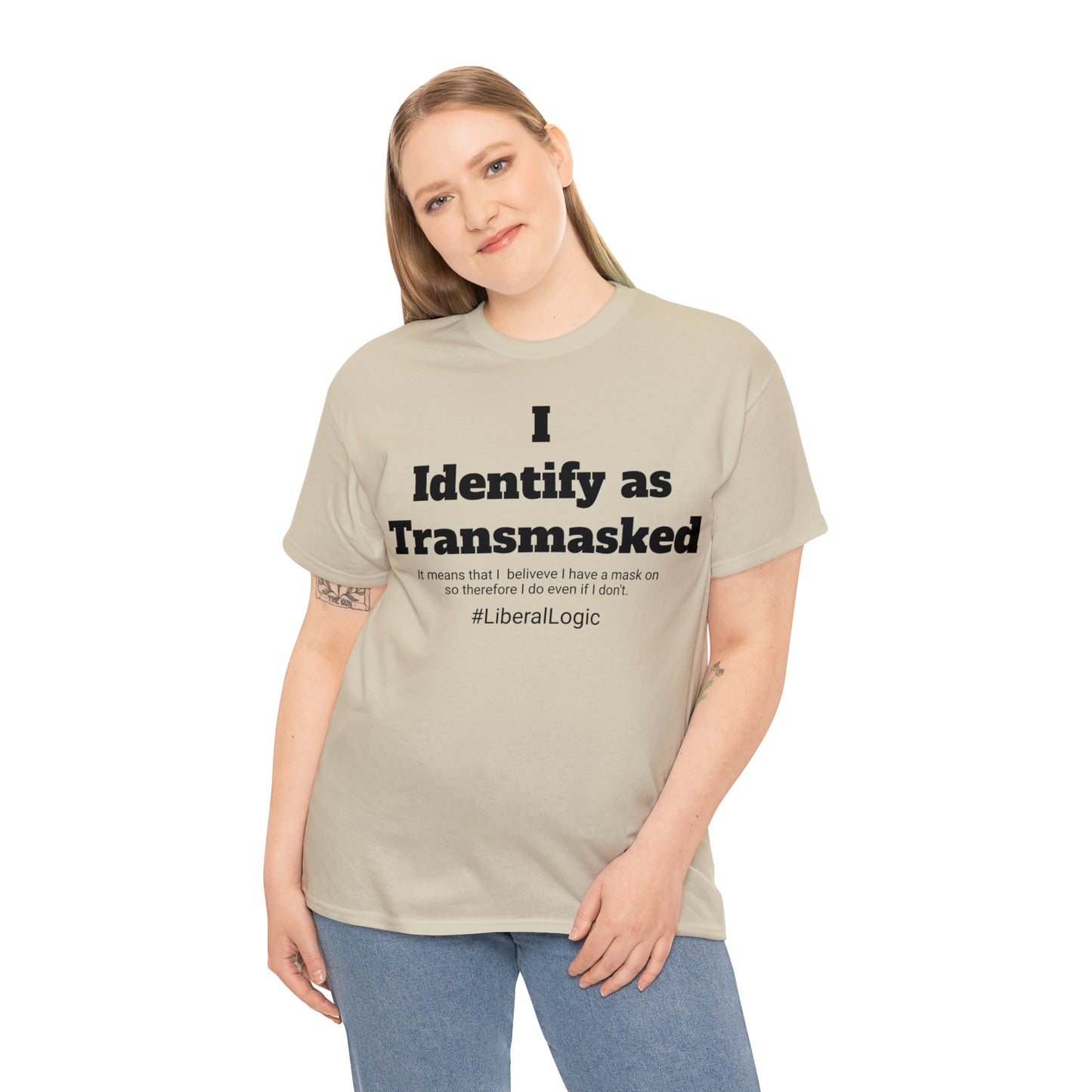 Transmasked Unisex Heavy Cotton Tee