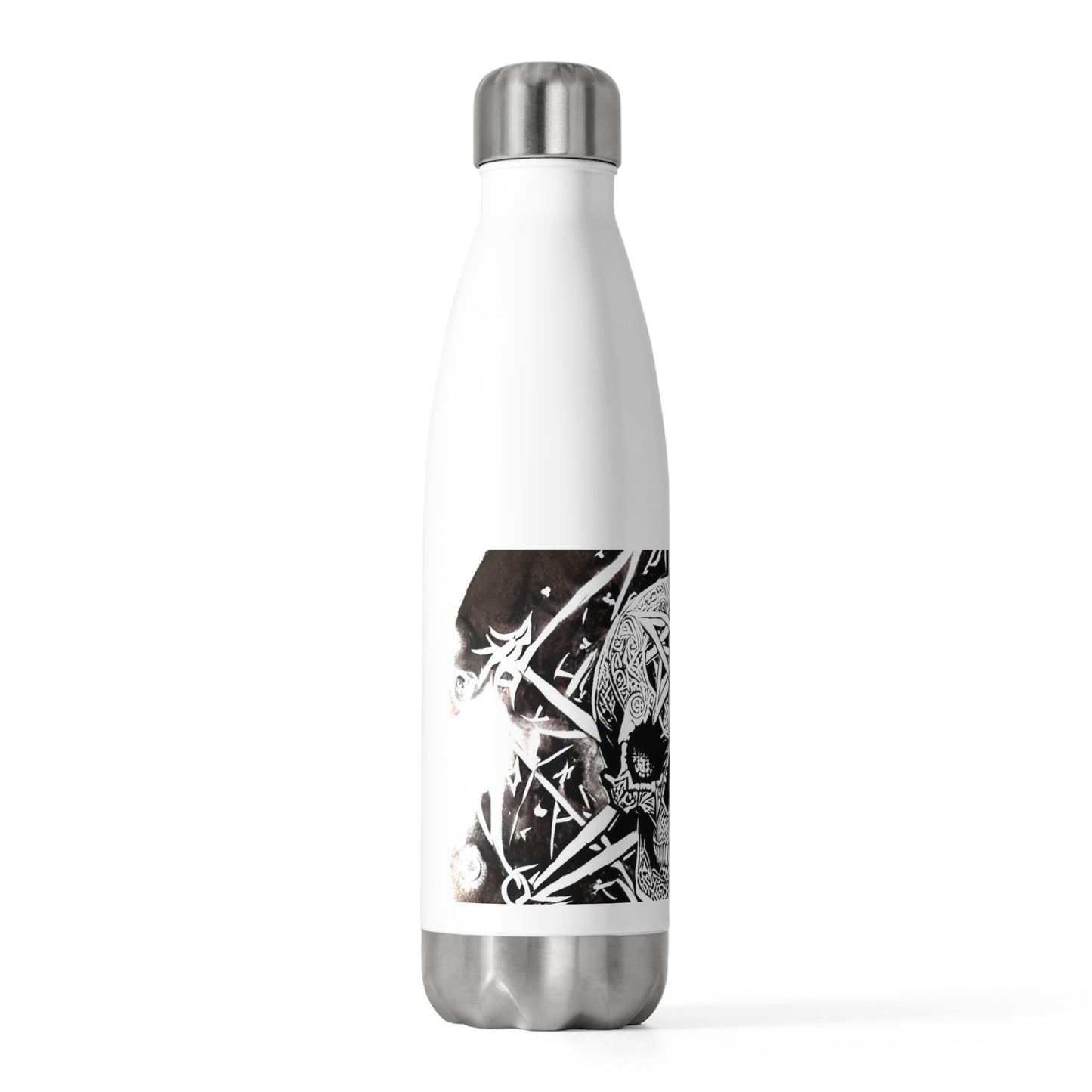 Pentagram Skull 20oz Insulated Bottle