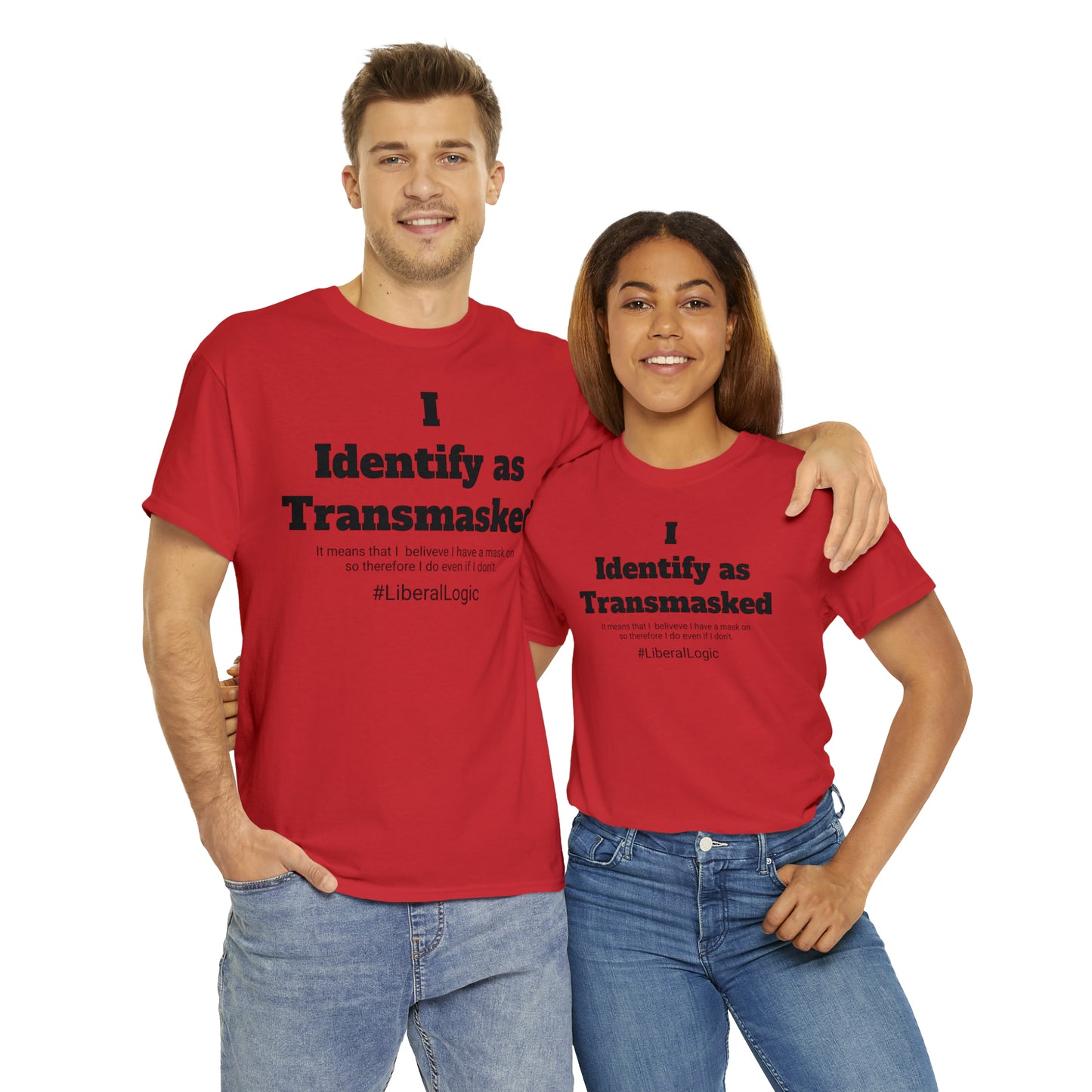 Transmasked Unisex Heavy Cotton Tee