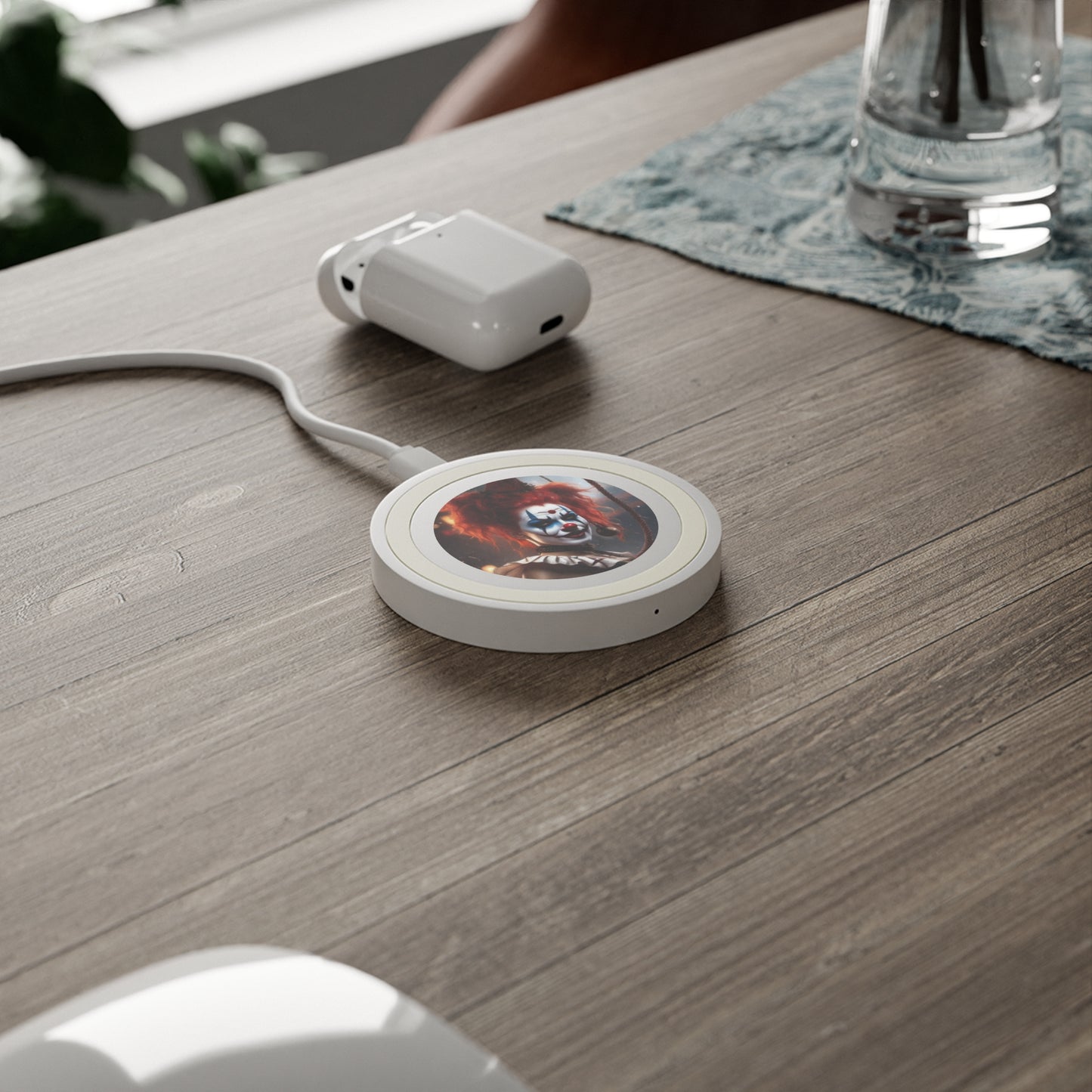 Evil Clown Quake Wireless Charging Pad