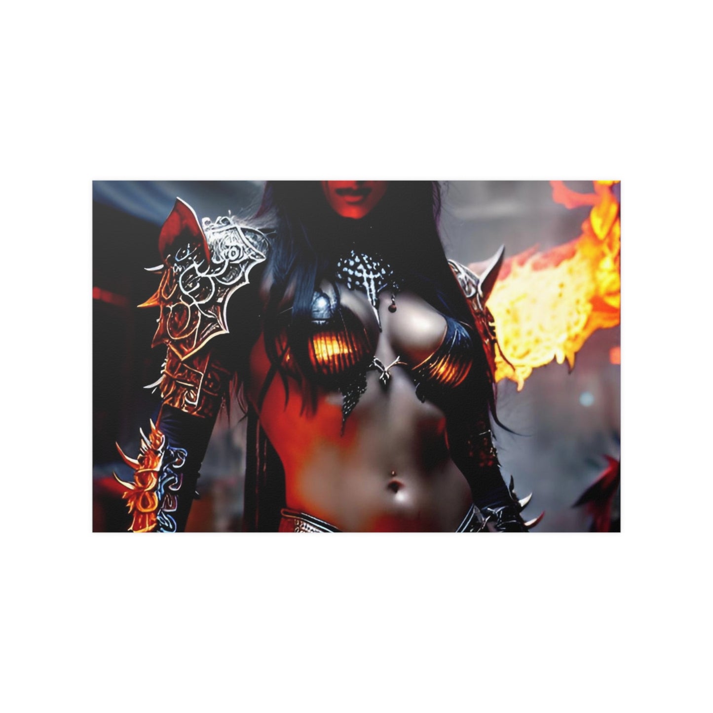 Demoness Satin Posters (210gsm)