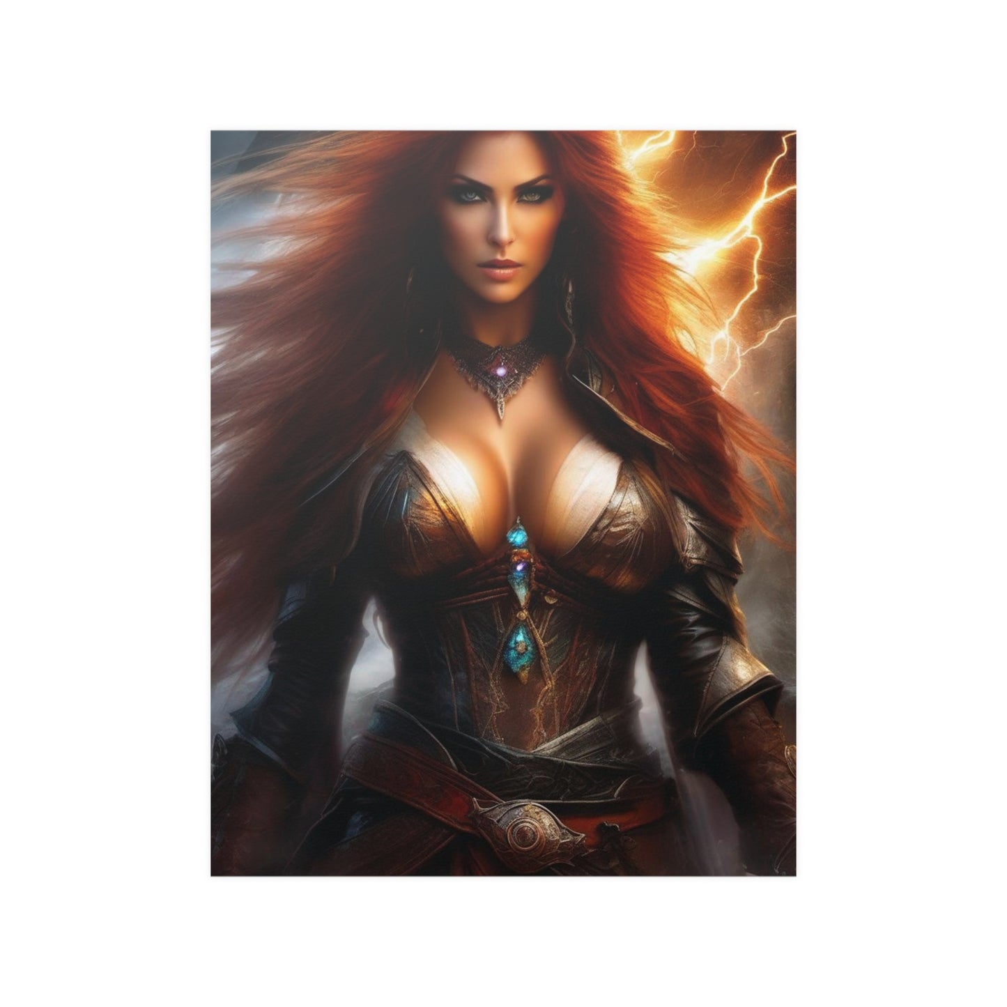 Redheaded Satin Posters (210gsm)