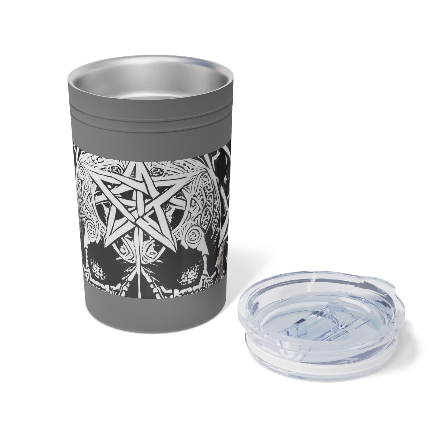 Pentagram Skull Vacuum Insulated Tumbler, 11oz