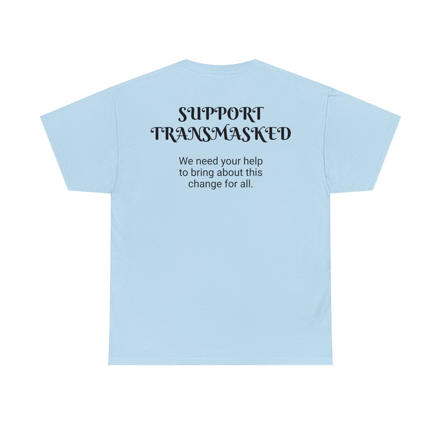 Transmasked Unisex Heavy Cotton Tee