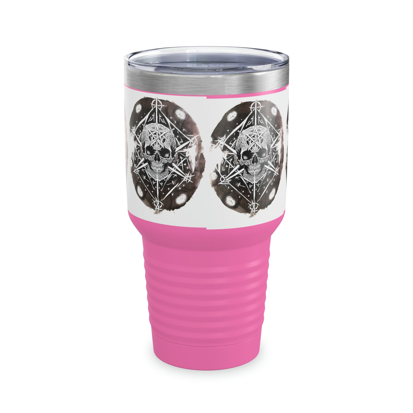 Pentagram Skull Ringneck Tumbler, 30oz