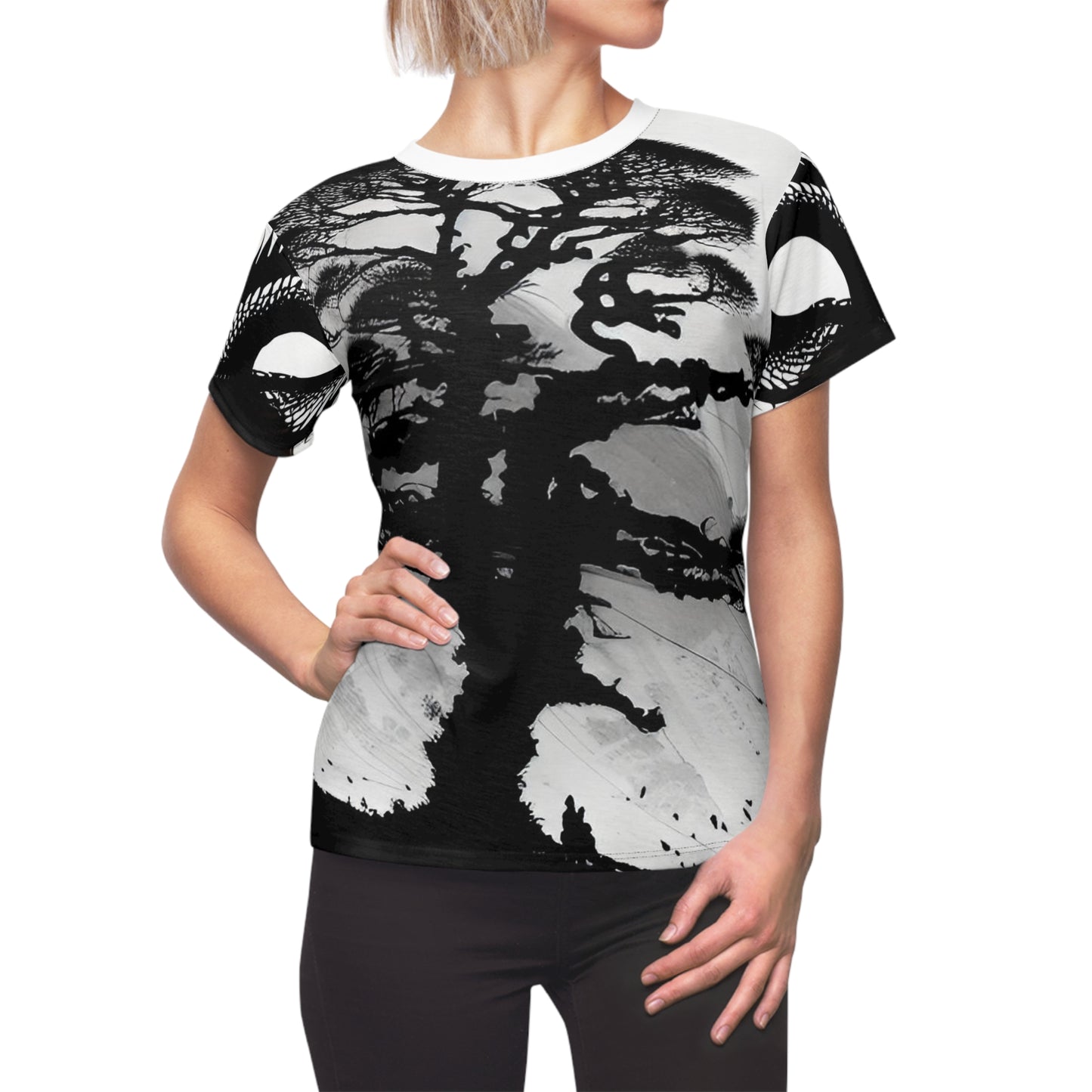 Women's Cut & Sew Tee (AOP)