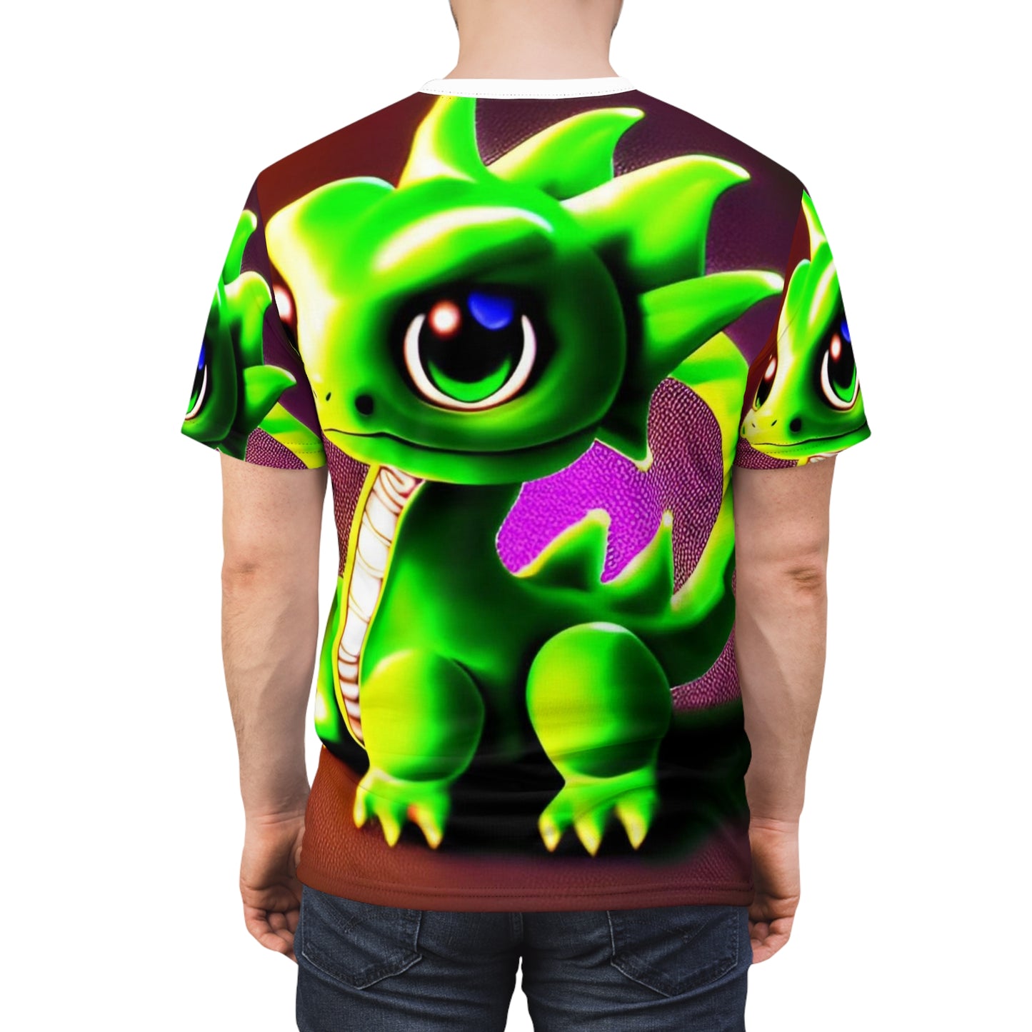 Baby Dragon Unisex Cut & Sew Tee (AOP)