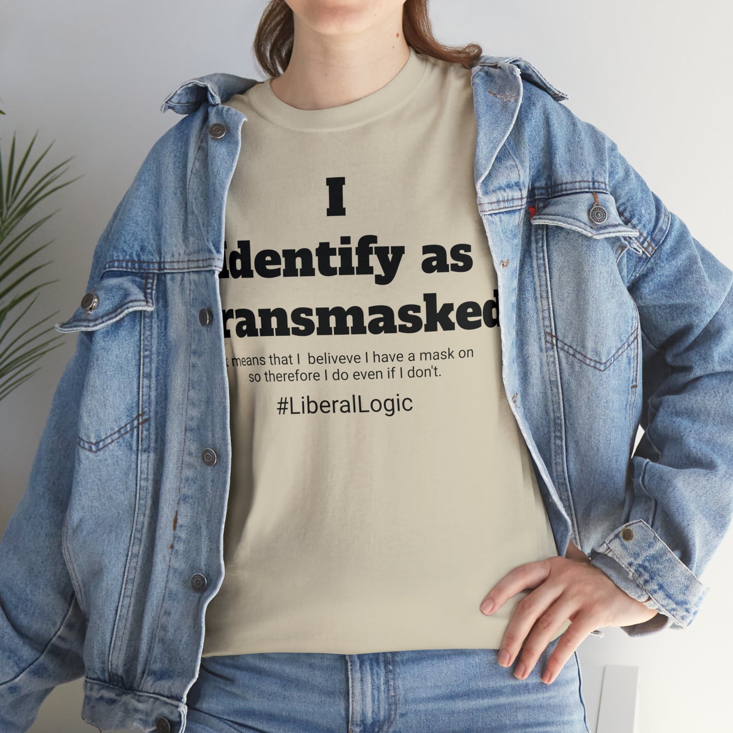 Transmasked Unisex Heavy Cotton Tee