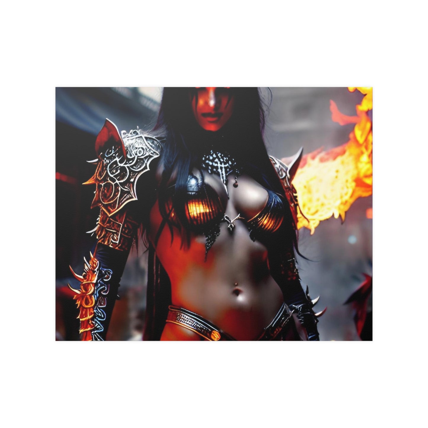 Demoness Satin Posters (210gsm)