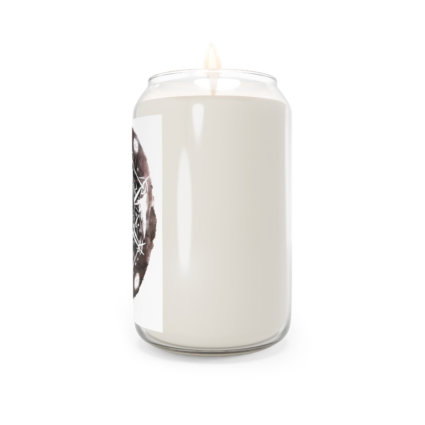 Pentagram Skull Scented Candle, 13.75oz