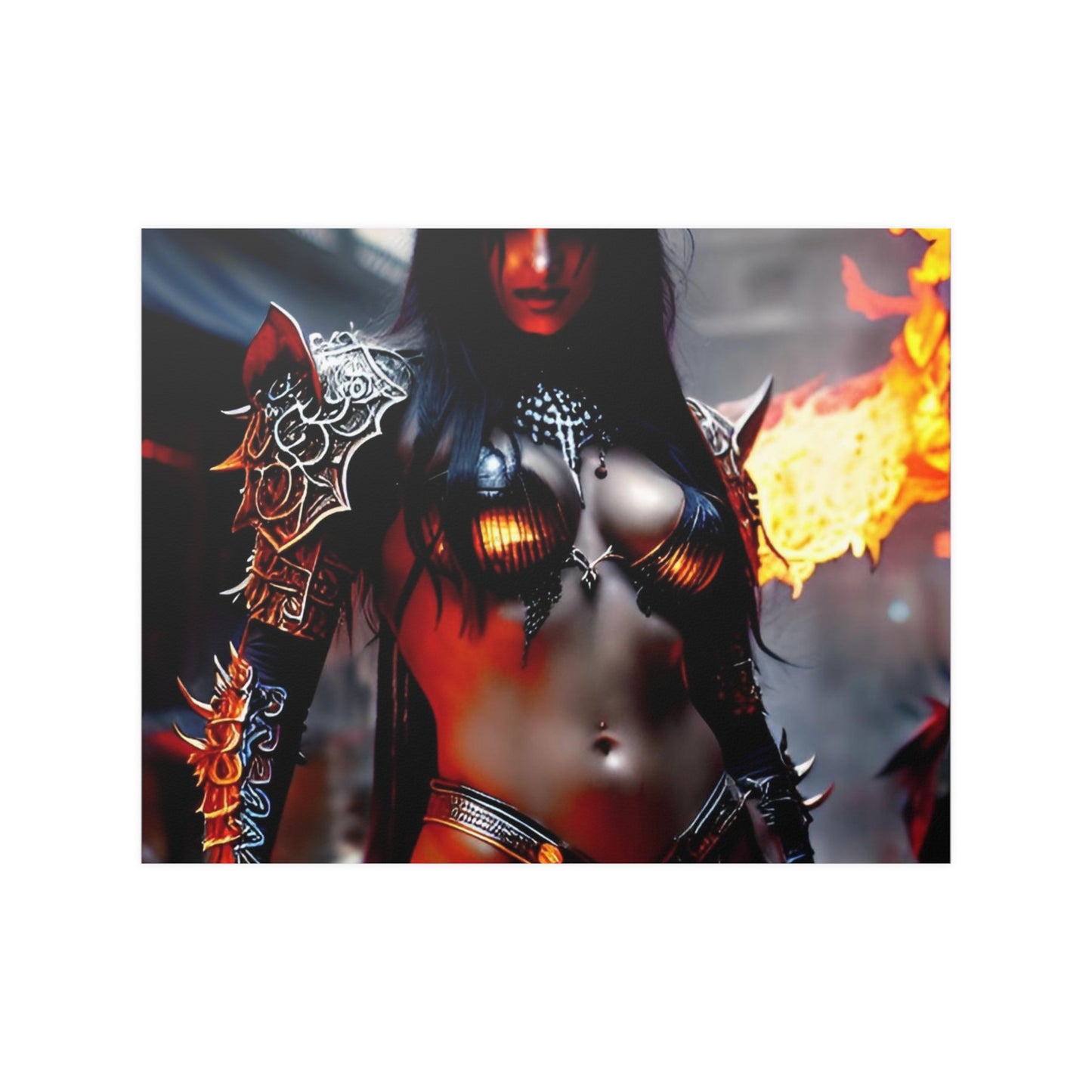 Demoness Satin Posters (210gsm)