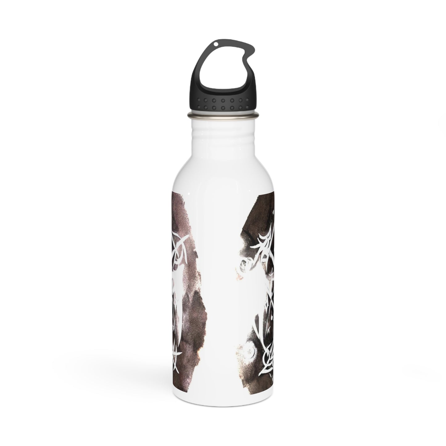 Pentagram Skull Stainless Steel Water Bottle