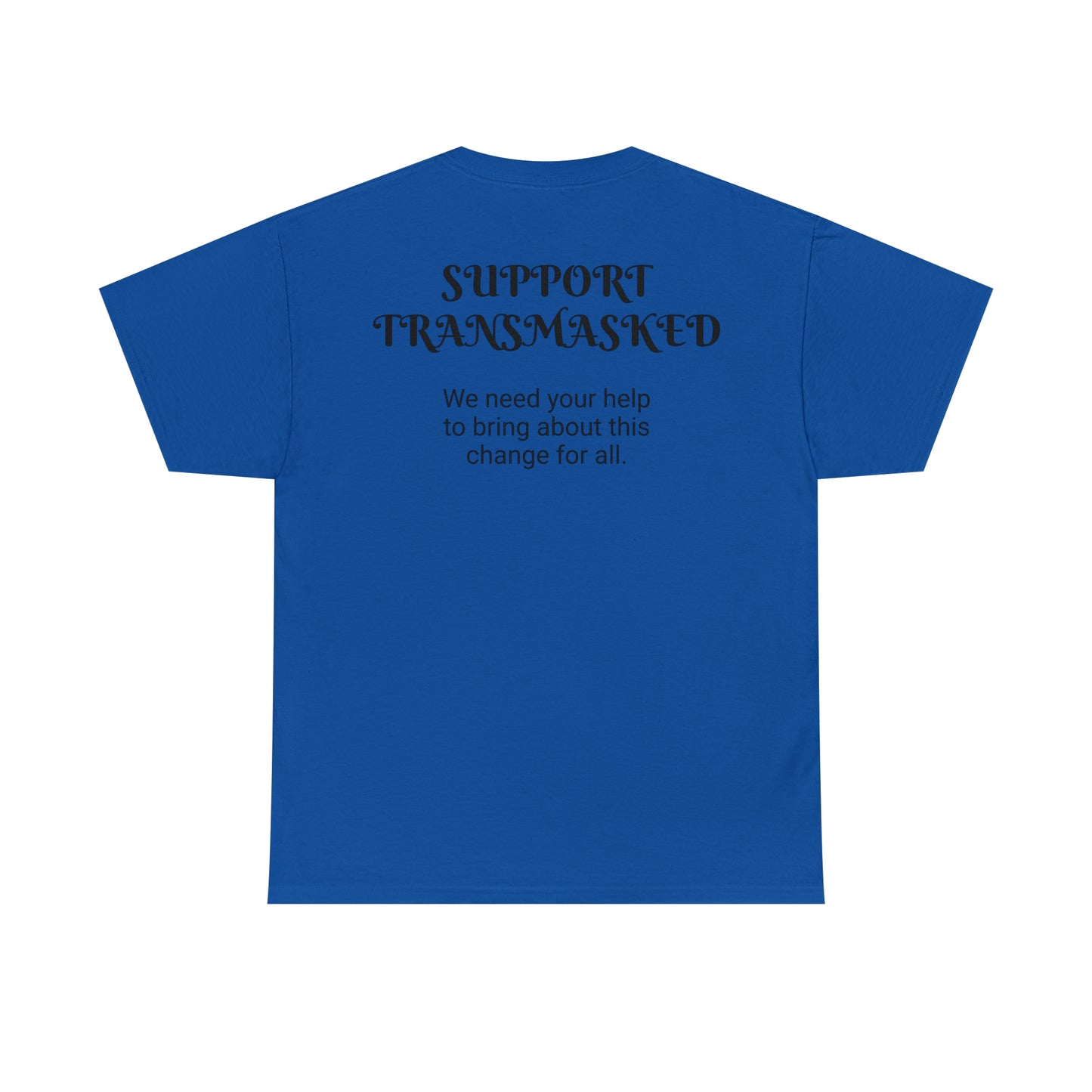 Transmasked Unisex Heavy Cotton Tee