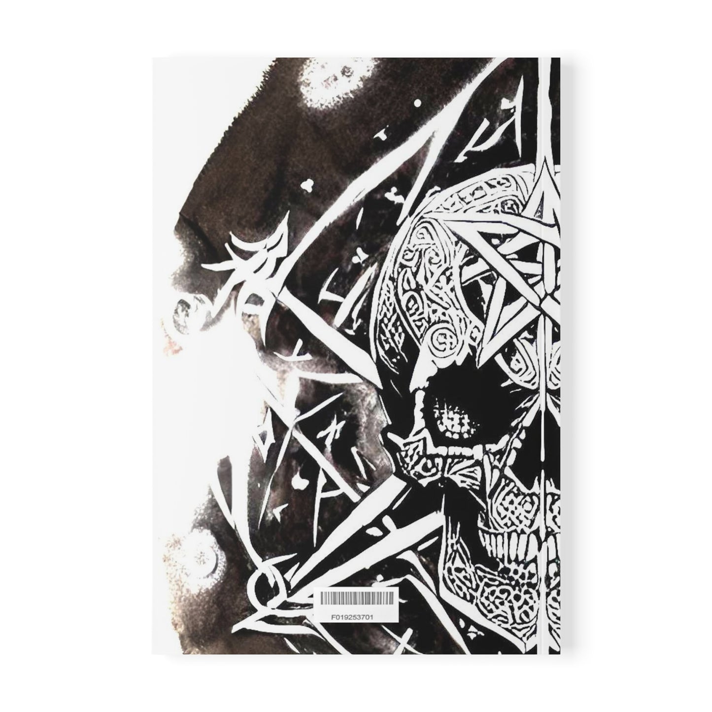 Pentagram Skull Softcover Notebook, A5