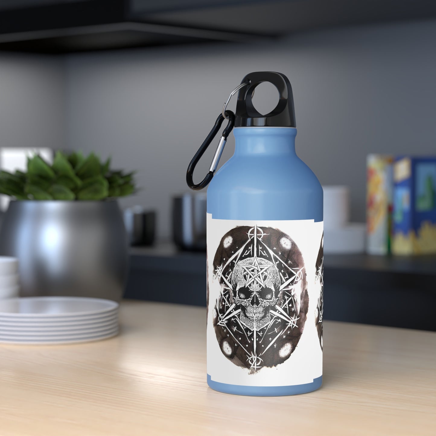 Pentagram Skull Oregon Sport Bottle