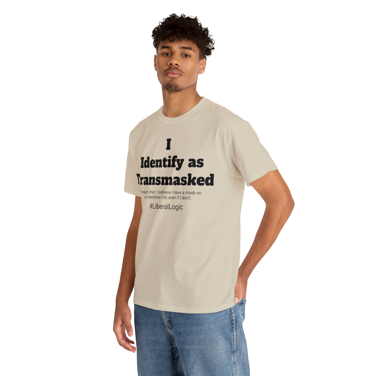 Transmasked Unisex Heavy Cotton Tee