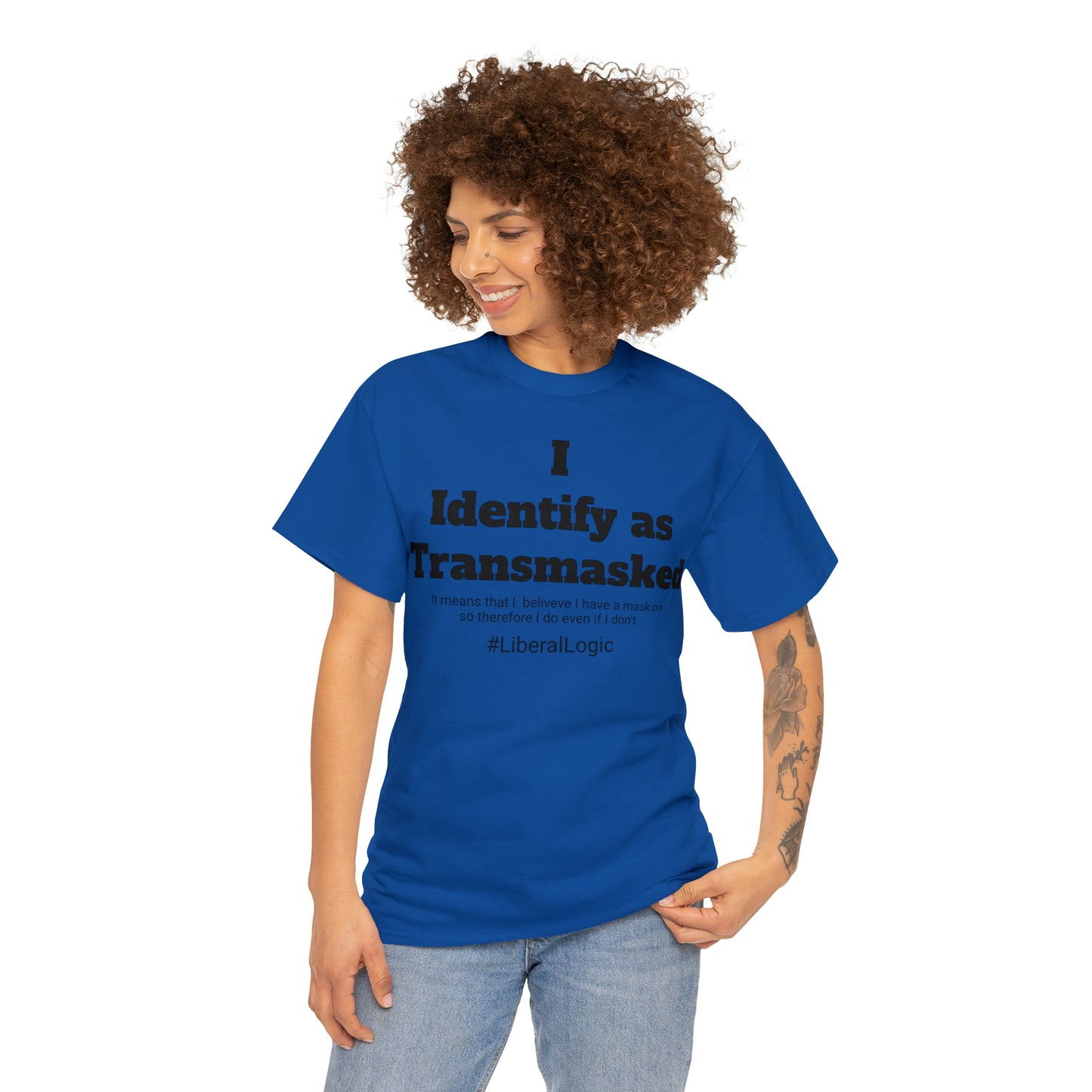 Transmasked Unisex Heavy Cotton Tee