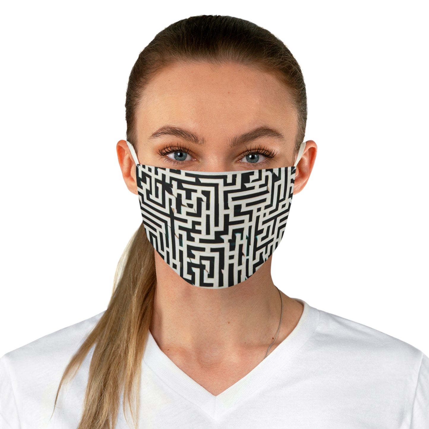 Maze Fabric Face Mask