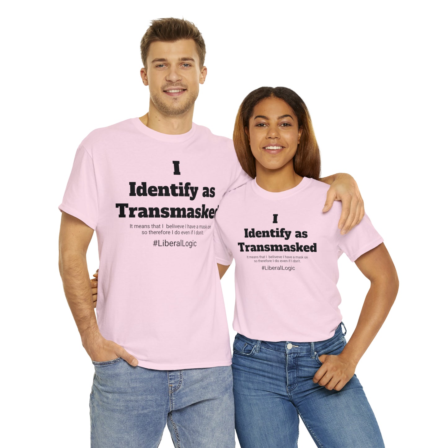 Transmasked Unisex Heavy Cotton Tee