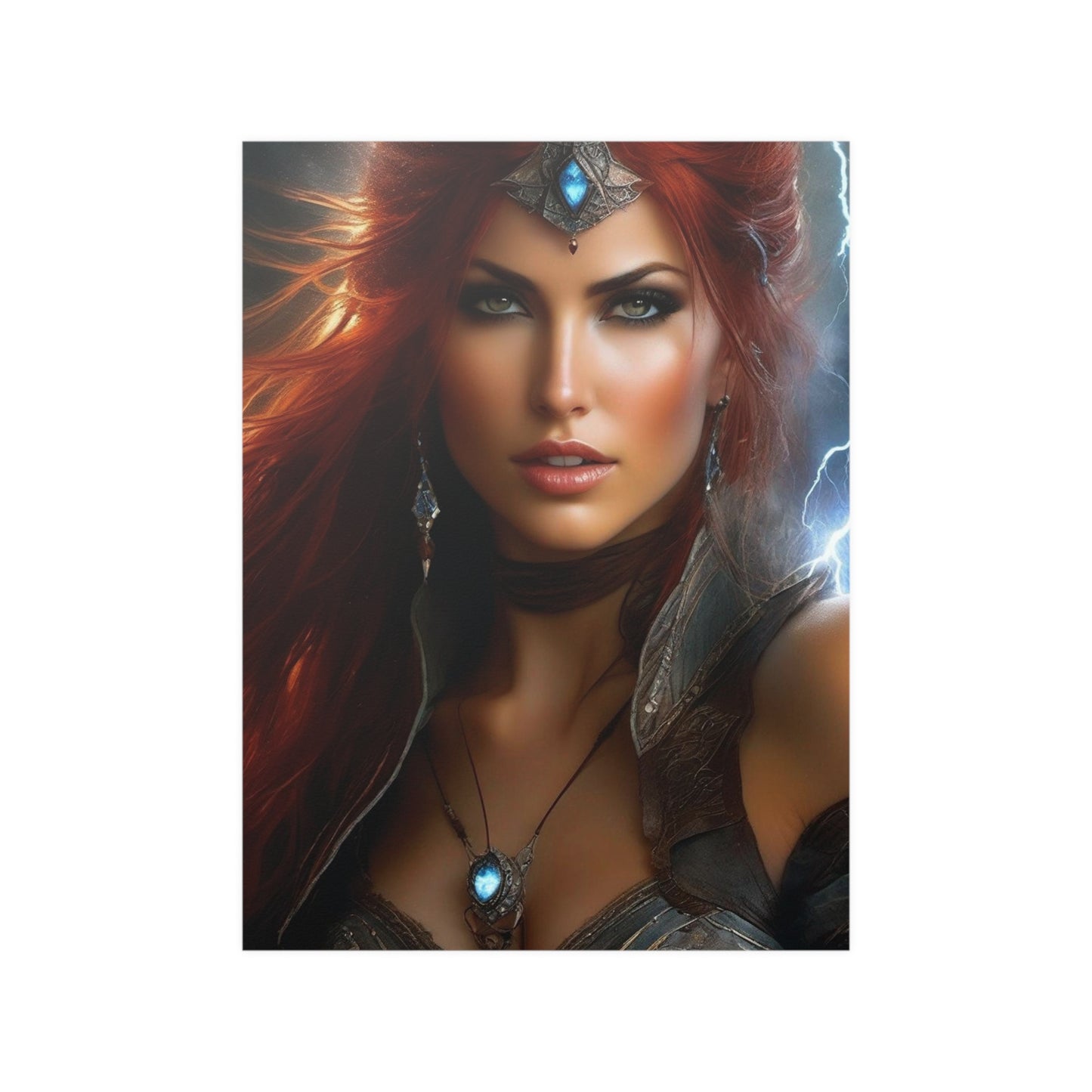 Redheaded Queen Satin Posters (210gsm)