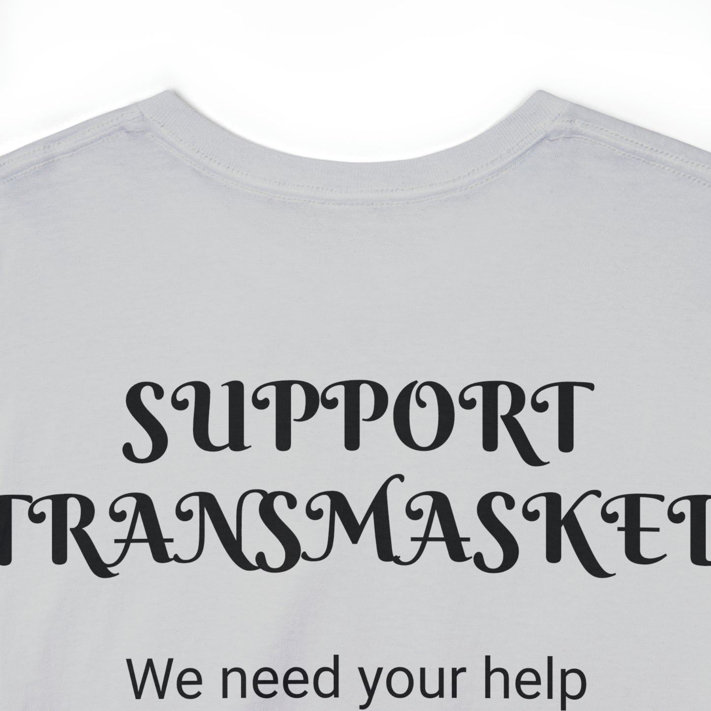 Transmasked Unisex Heavy Cotton Tee