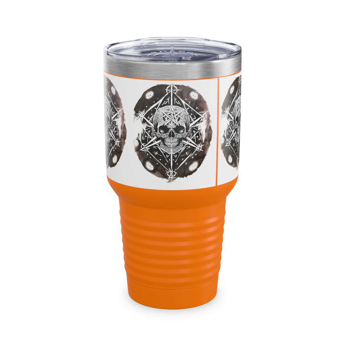 Pentagram Skull Ringneck Tumbler, 30oz