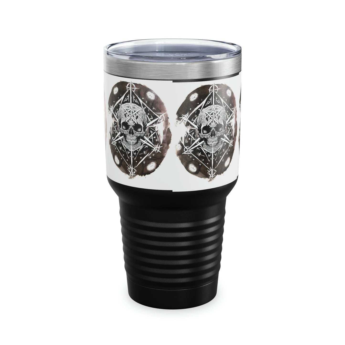 Pentagram Skull Ringneck Tumbler, 30oz