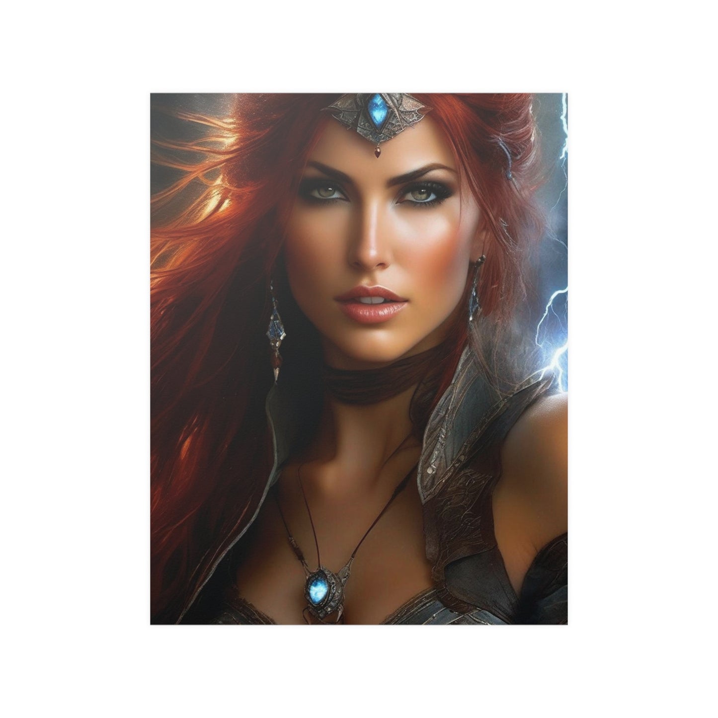 Redheaded Queen Satin Posters (210gsm)