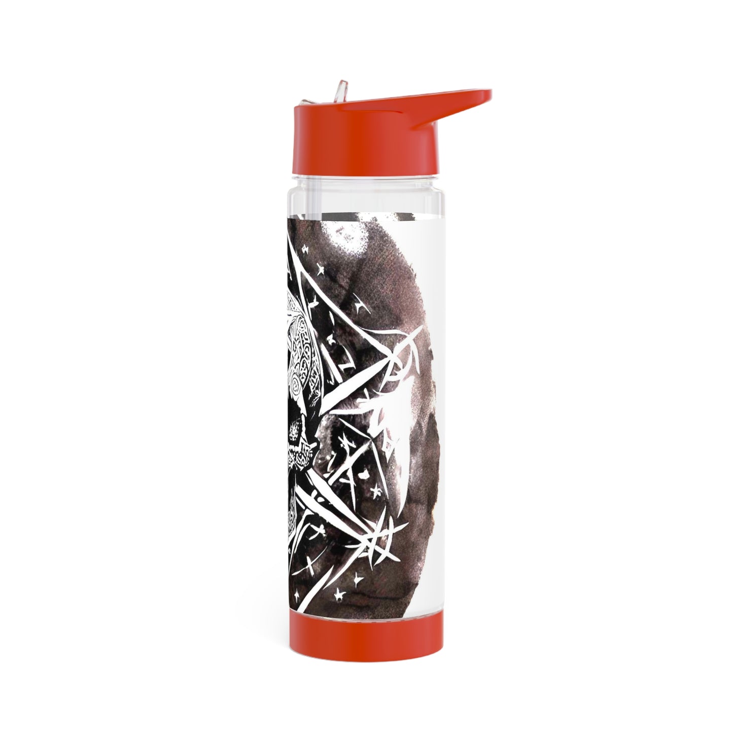 Pentagram Skull Infuser Water Bottle