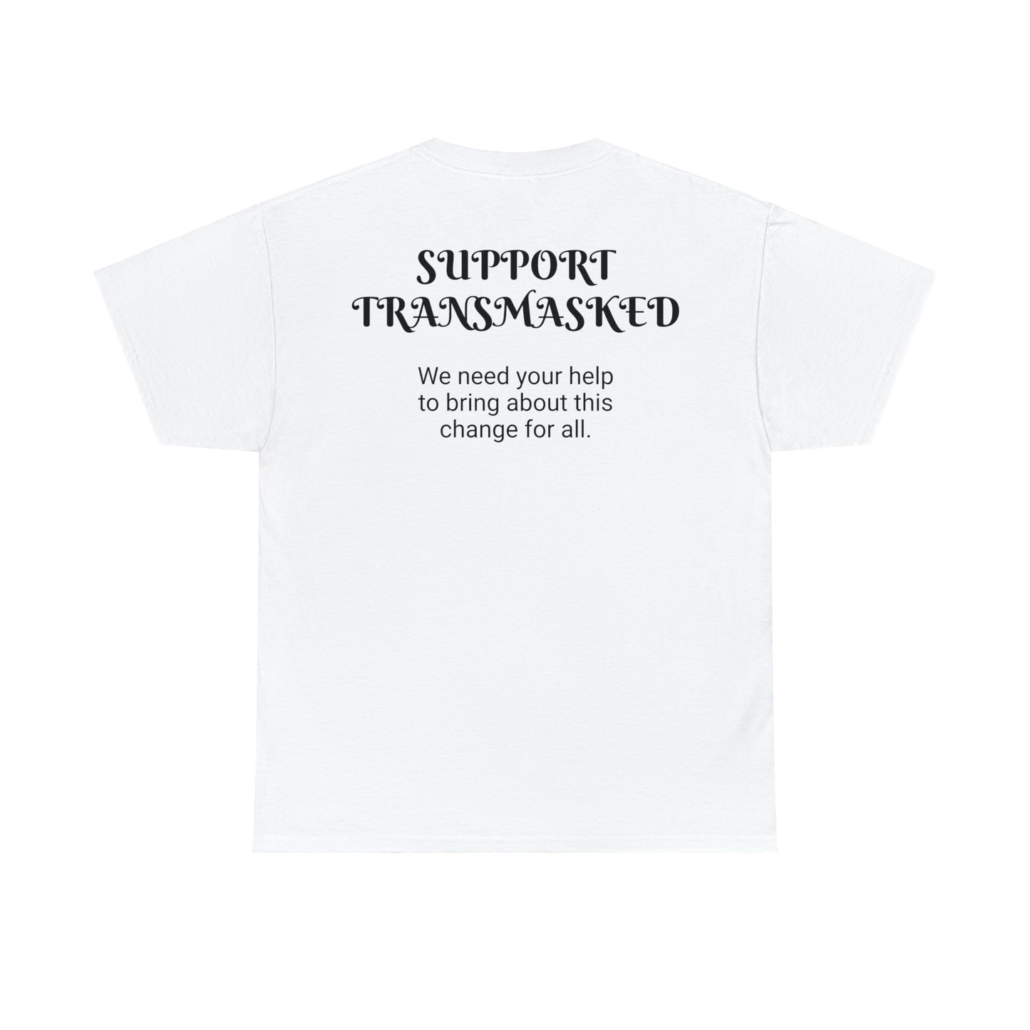 Transmasked Unisex Heavy Cotton Tee