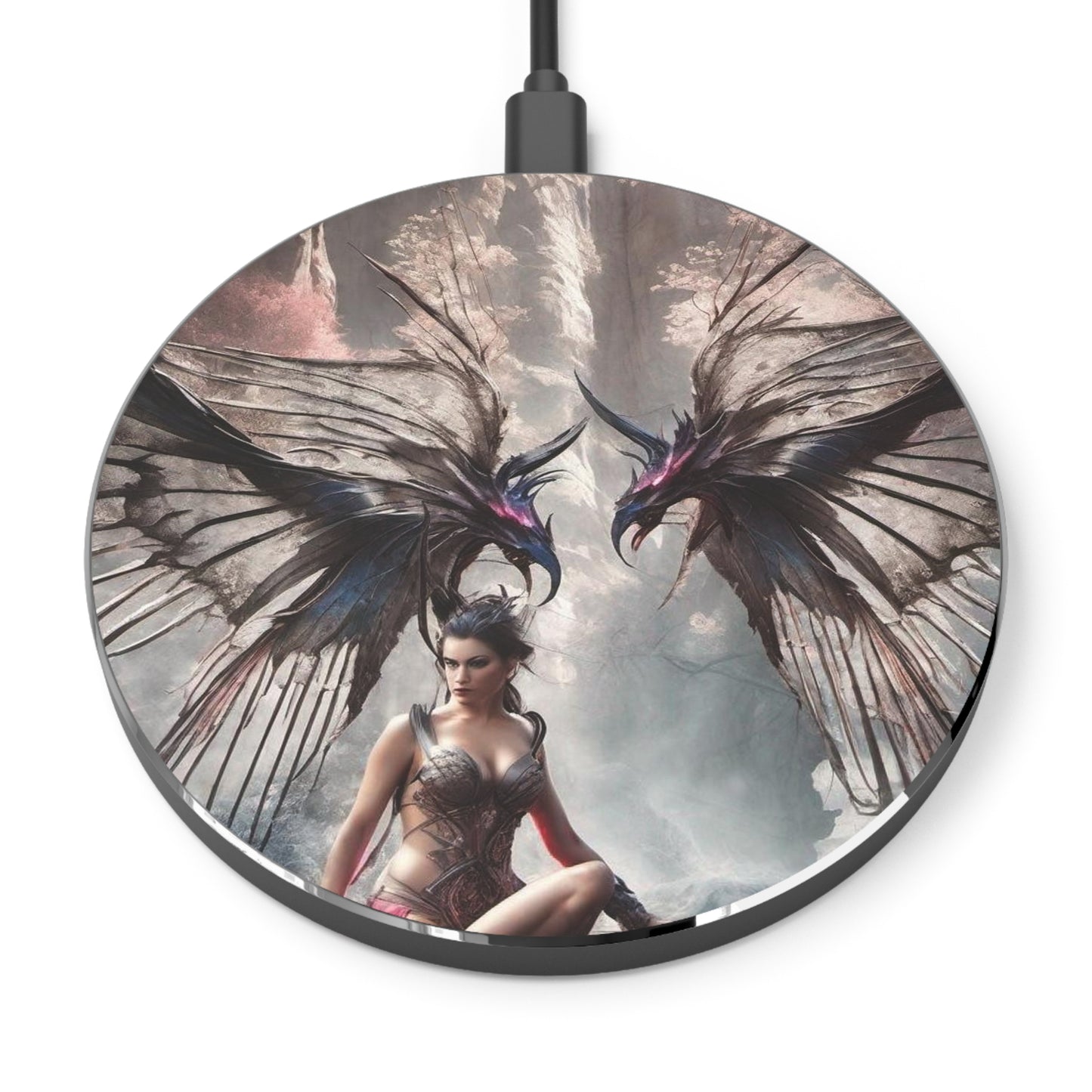 Mystical birds Wireless Charger