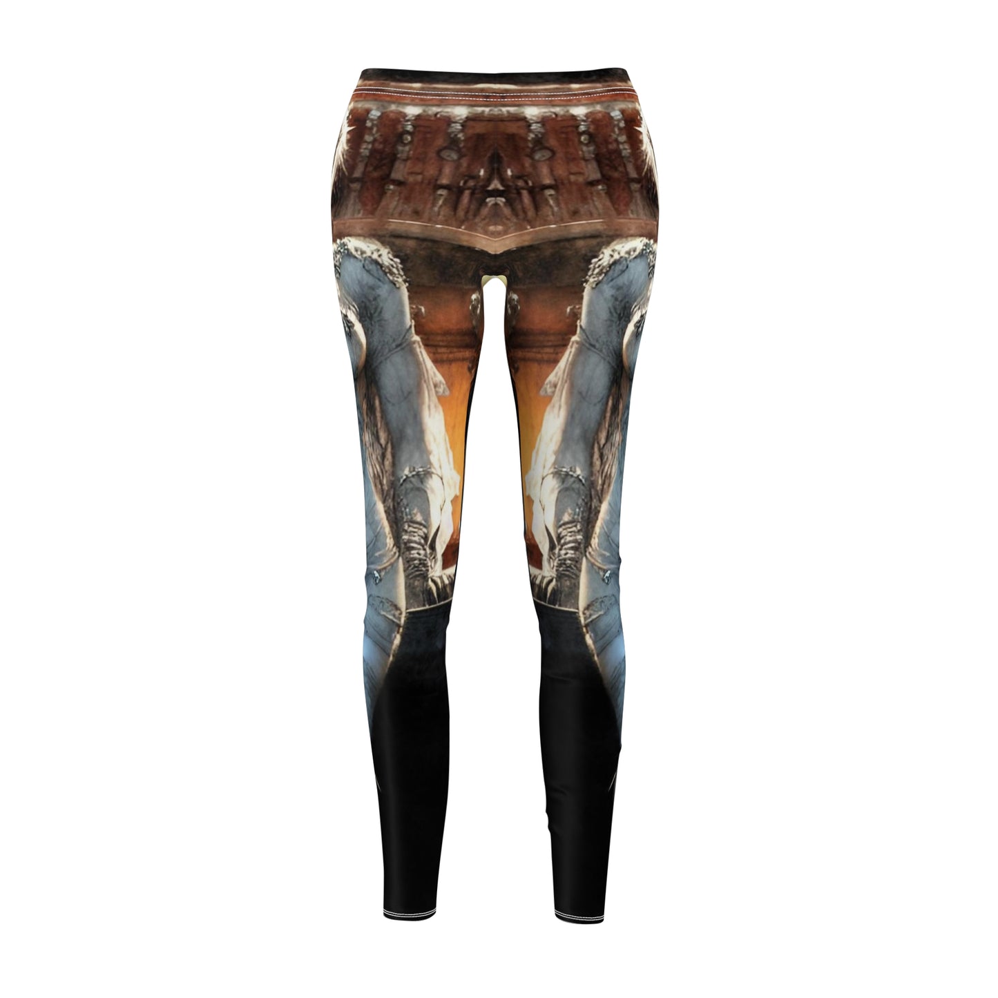 Women's Cut & Sew Casual Leggings (AOP)