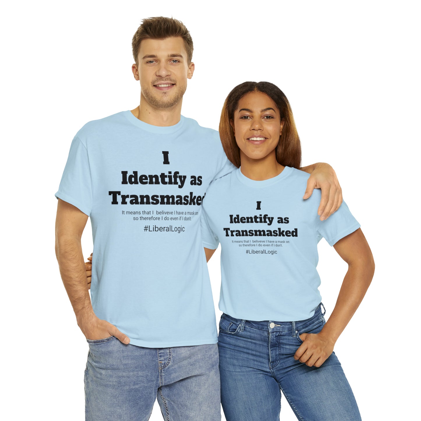 Transmasked Unisex Heavy Cotton Tee