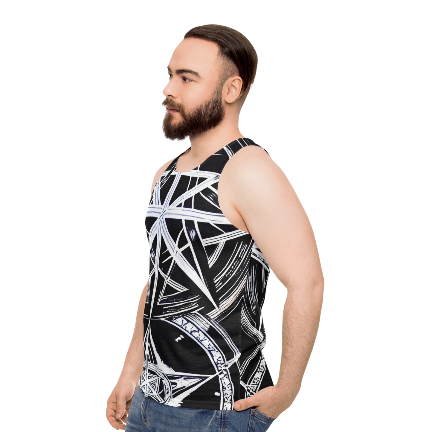 Runic Unisex Tank Top (AOP)