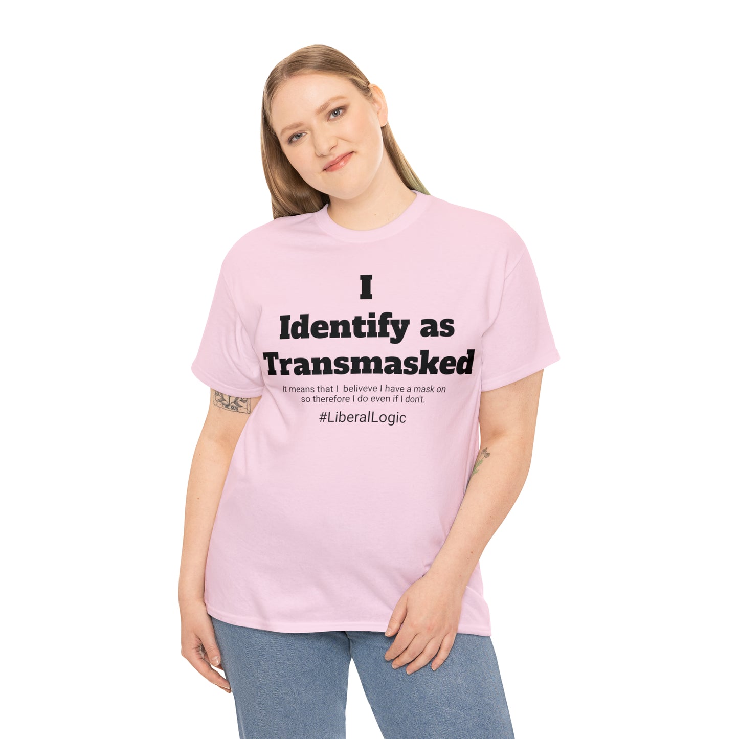 Transmasked Unisex Heavy Cotton Tee