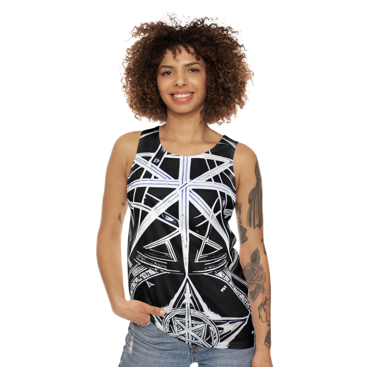 Runic Unisex Tank Top (AOP)