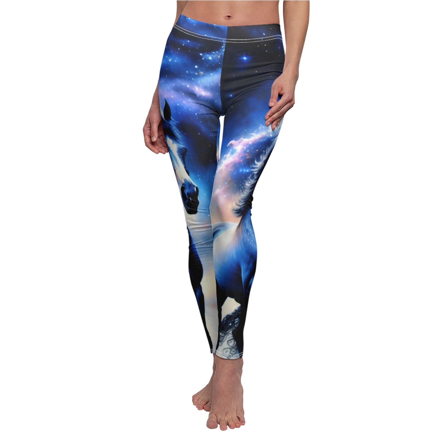 Women's Cut & Sew Casual Leggings (AOP)