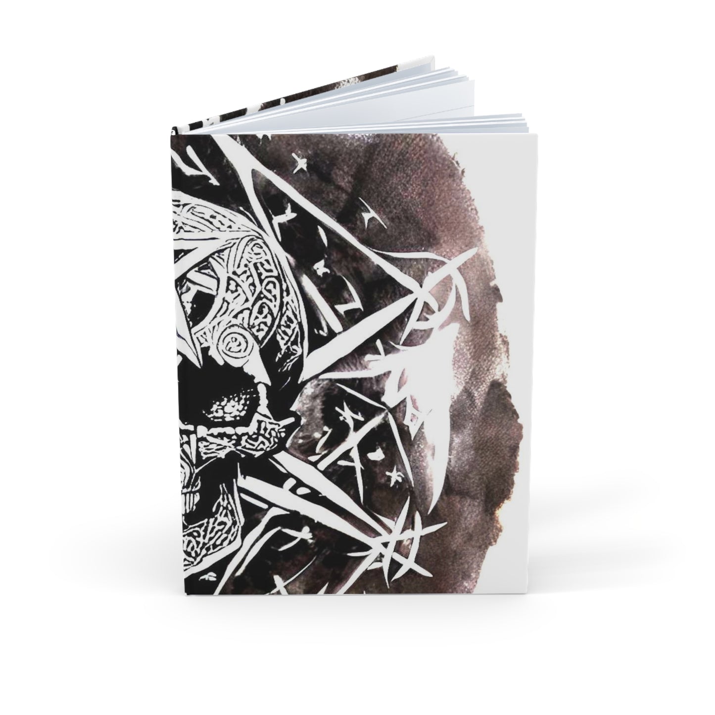 Pentagram Skull Hardcover Journal (A5)