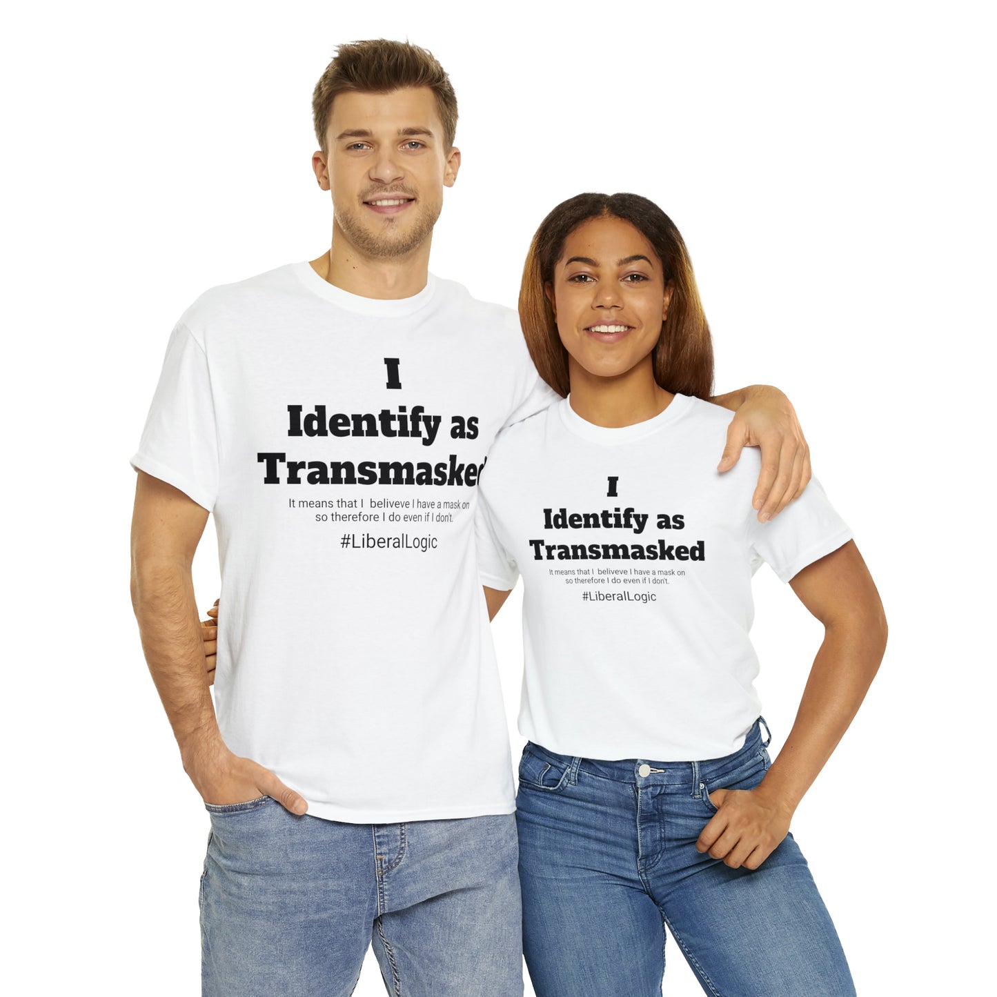 Transmasked Unisex Heavy Cotton Tee