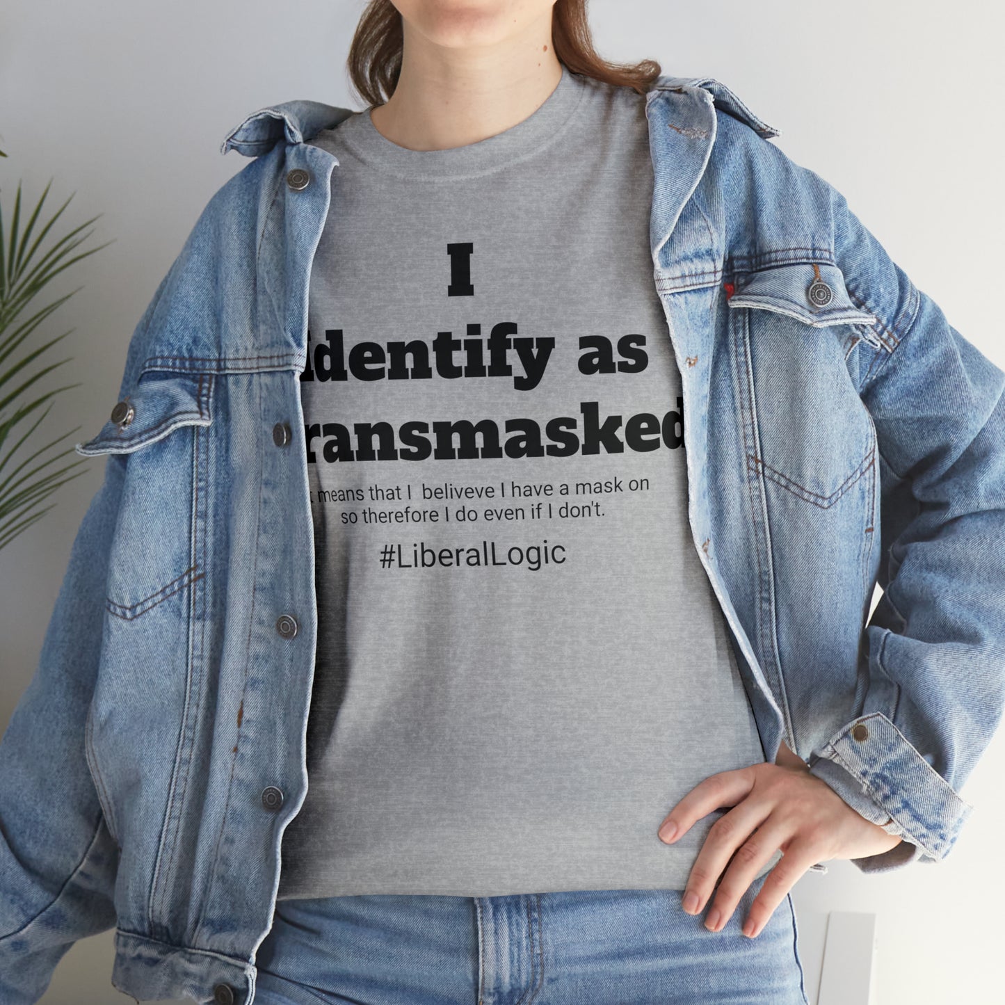 Transmasked Unisex Heavy Cotton Tee