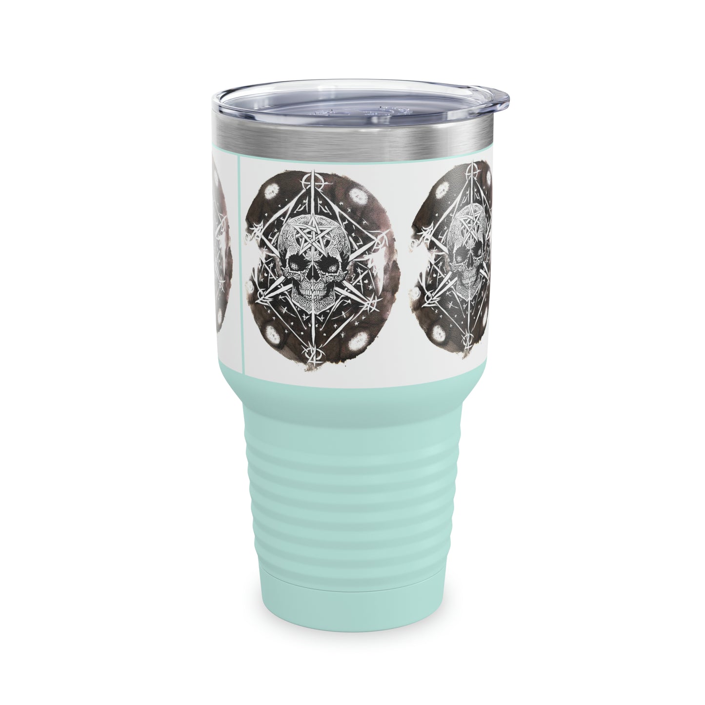 Pentagram Skull Ringneck Tumbler, 30oz